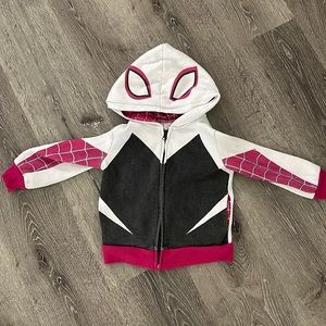Spider Gwen/Spider Girl toddler zip up jacket